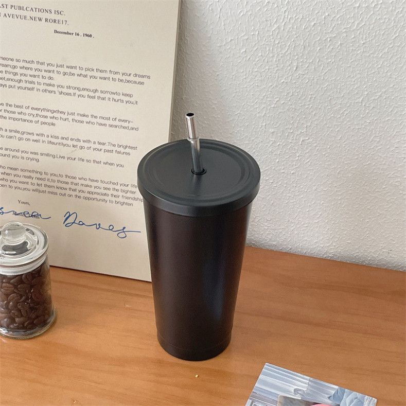  Cốc Giữ Nhiệt Inox Dung Tích Lớn, Thiết Kế Trái Tim Dành Cho Học Sinh - (Đặt Trước) 