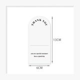  Nhãn dán Vintage Classy 50 chiếc, Kích thước 6x13cm, Giấy C bóng - Trang trí & Niêm phong Q1705 