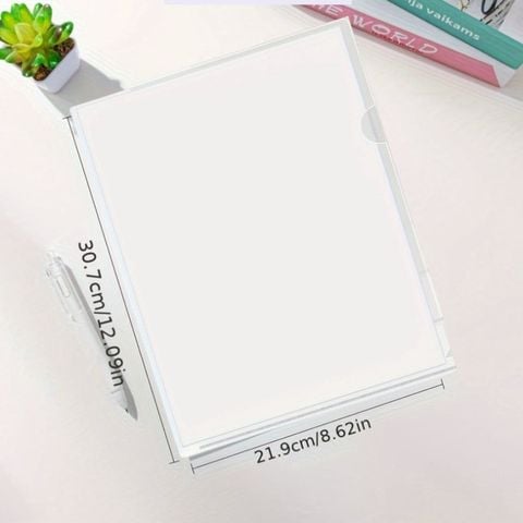  Bộ 20 bìa lá trong suốt kích thước A4, bảo vệ tài liệu văn phòng PK1875 (ClassyZ) 