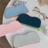  Bộ 2 Hộp Đựng Kính Silicon Chống Ma Sát, Chống Bụi - Hộp Kính Râm Màu Xanh, Xám, Hồng [GIAO HÀNG 2-10 NGÀY | SỈ TỪ 2 TRIỆU | CÓ THỂ IN LOGO] 