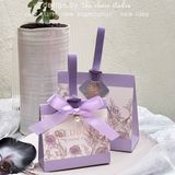  Hộp quà cưới xách tay dung tích lớn, túi quà hoa cao cấp 