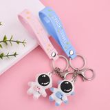  Móc khóa 3D dễ thương bằng cao su dẻo, phong cách sáng tạo cho túi xách PK698 