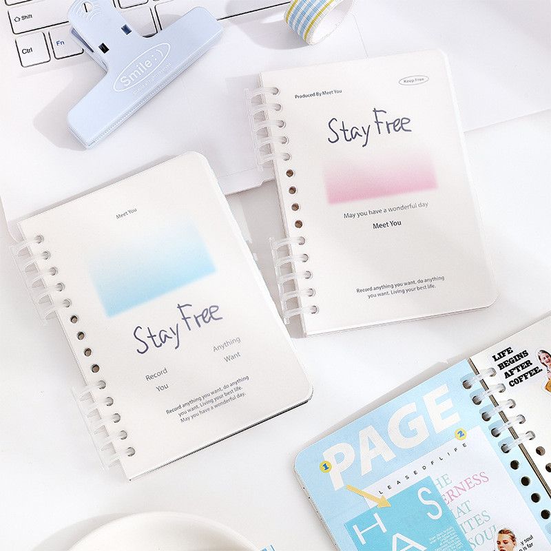  Bộ Sổ Ghi Chép Tự Do - Tập Giấy Rời Phong Cách Tối Giản Hàn Quốc, Sổ Tay Viết Lách Cho Văn Phòng Và Học Tập [GIAO HÀNG 2-10 NGÀY | SỈ TỪ 2 TRIỆU | CÓ THỂ IN LOGO] 