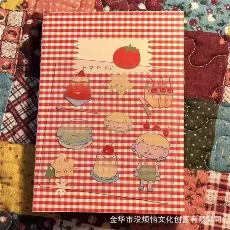  Sổ Tay Mini Lưới Màu Đỏ Hình Cà Chua Phong Cách Hàn Quốc - Sổ Ghi Chép Trống Giá Trị Cao Dùng Cho Học Sinh [GIAO HÀNG 2-10 NGÀY | SỈ TỪ 2 TRIỆU | CÓ THỂ IN LOGO] 