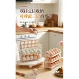  Hộp Đựng Trứng Giữ Tươi Cho Cửa Hông Tủ Lạnh Nhà Bếp [GIAO HÀNG 2-10 NGÀY | SỈ TỪ 2 TRIỆU | CÓ THỂ IN LOGO] 