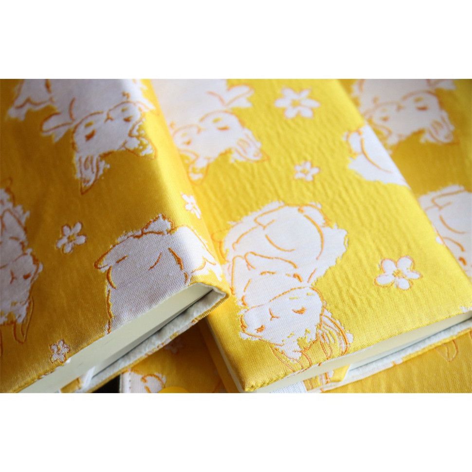  Áo bìa sổ tay vải hình thỏ dễ thương, quà tặng độc đáo cho tín đồ yêu thích! 