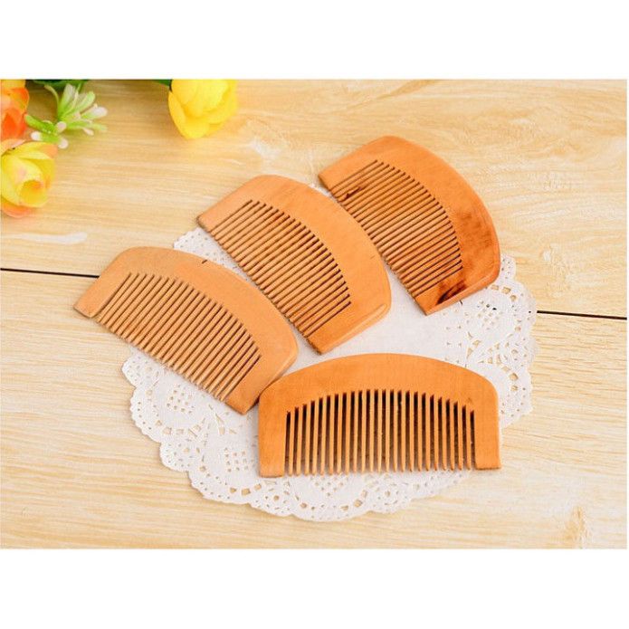  Lược Khách Sạn Tùy Chỉnh (Đặt Trước) - Combo 50 Chiếc Lược Da Đầu Massage Tiện Lợi, Lược Gỗ Cao Cấp Di Động 