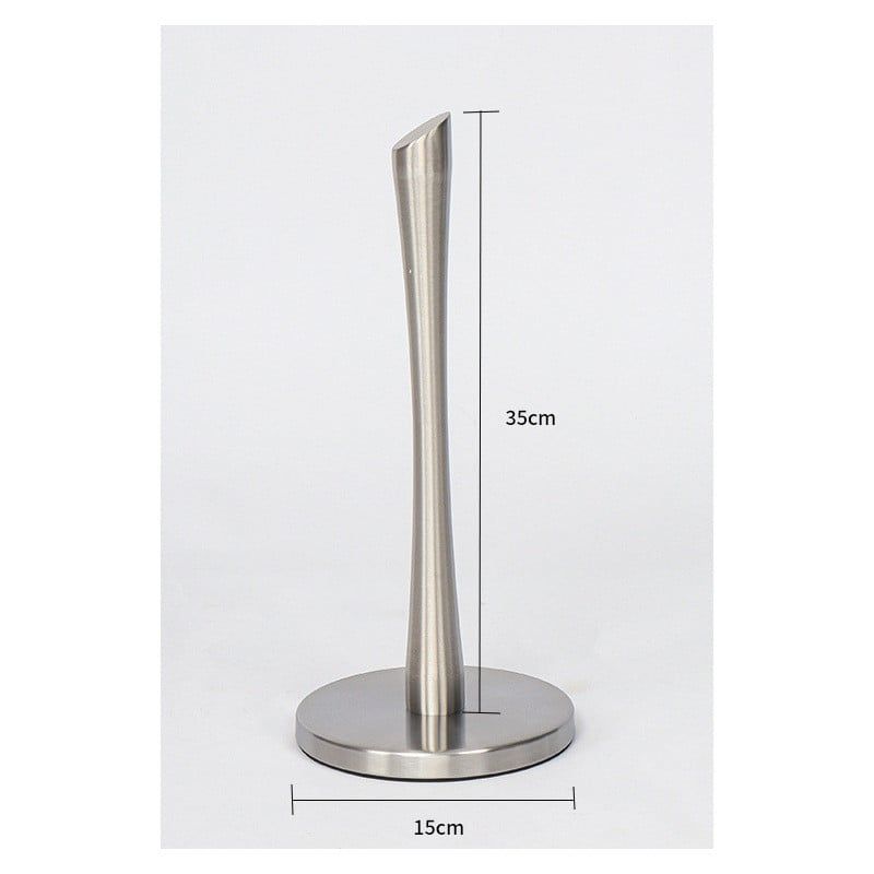  Giá Đỡ Giấy Vệ Sinh Bằng Thép Không Gỉ Màu Bạc - Trụ Đựng Giấy Cuộn Đứng, Phụ Kiện Phòng Tắm, Nhà Bếp, Bán Buôn [GIAO HÀNG 2-10 NGÀY | SỈ TỪ 2 TRIỆU | CÓ THỂ IN LOGO] 