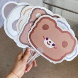  Bộ 30 Quạt Mini Di Động Họa Tiết Động Vật Dễ Thương - Lý Tưởng Cho Sinh Viên và Văn Phòng Mùa Hè 