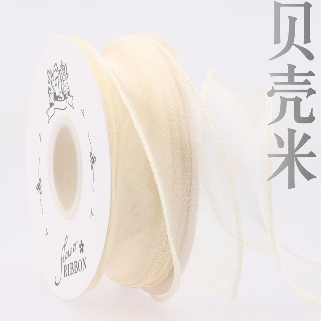  Băng Gạc Đuôi Cá Sóng DIY Trang Trí Bó Hoa Quà Tặng Bánh Nướng Dịp Lễ Tình Nhân 