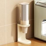  Giá Đỡ Cốc Giấy PP Treo Tường/Để Bàn - Hộp Tách Cốc Dùng Một Lần Chống Bụi, Gọn Gàng, Bán Buôn [GIAO HÀNG 2-10 NGÀY | SỈ TỪ 2 TRIỆU | CÓ THỂ IN LOGO] 