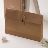  Túi Giấy Kraft Đựng Cà Phê Dạng Phong Bì Nắp Cột Dây [GIAO HÀNG 2-10 NGÀY | SỈ TỪ 2 TRIỆU | CÓ THỂ IN LOGO] 
