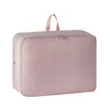  斜纹牛津布羽绒服收纳包带拉链双层家用旅行衣物压缩袋免抽气立体 