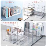  Giá Sách Để Bàn Trong Suốt Bằng Acrylic 4 Ngăn - Kệ Đựng Sách, Hộp Lưu Trữ Văn Phòng, Bán Buôn [GIAO HÀNG 2-10 NGÀY | SỈ TỪ 2 TRIỆU | CÓ THỂ IN LOGO] 