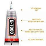  Keo B7000 50ML Đa Năng Dán Đá và Tô Điểm Đối Tượng: Nhựa, Kim Loại, Kính, Da, Gỗ, Giấy 