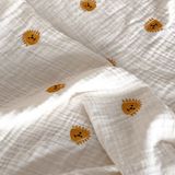  Chăn Xô 6 Lớp Cotton Nguyên Chất Họa Tiết Thêu - Chăn Mỏng Cho Bé Sơ Sinh, Trẻ Nhỏ Mùa Xuân Hè Phong Cách Hàn Quốc [GIAO HÀNG 2-10 NGÀY | SỈ TỪ 2 TRIỆU | CÓ THỂ IN LOGO] 