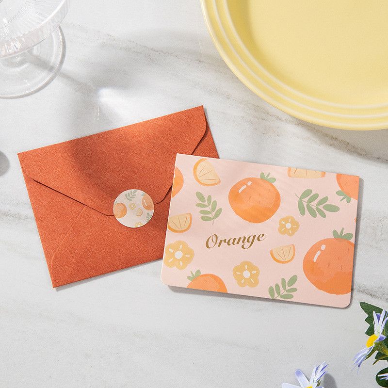  (HÀNG ĐẶT TRƯỚC) 50 Thiệp Chúc Mừng Trái Cây Dễ Thương Đa Năng Làm Quà Tặng, Thẻ Làm Bánh [GIAO HÀNG 2-10 NGÀY | SỈ TỪ 2 TRIỆU | CÓ THỂ IN LOGO] 