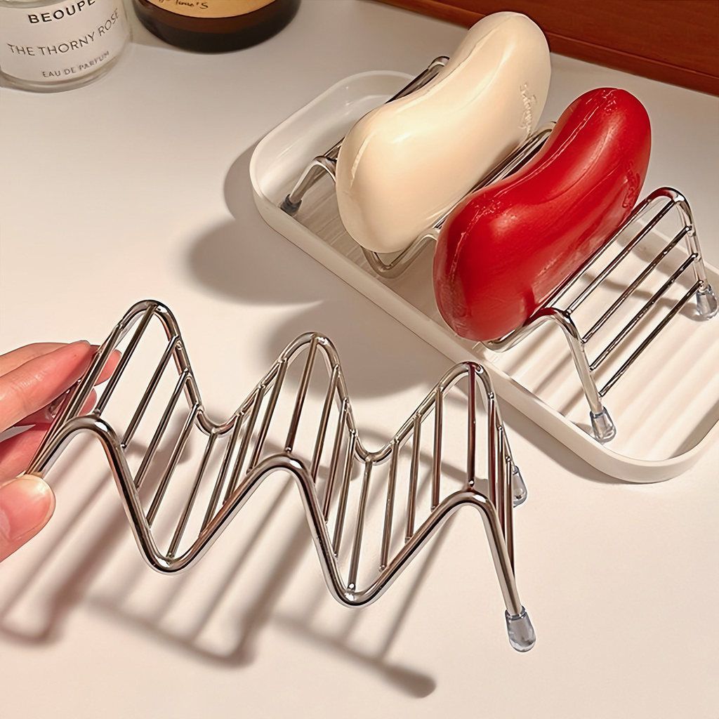  Kệ Đựng Xà Phòng Inox Thoát Nước Để Bàn Phòng Tắm [GIAO HÀNG 2-10 NGÀY | SỈ TỪ 2 TRIỆU | CÓ THỂ IN LOGO] 