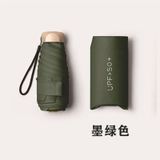  Ô Dù Gấp 5 Lần Chống Mưa Nhỏ Gọn Siêu Nhẹ Có Túi Đựng [GIAO HÀNG 2-10 NGÀY | SỈ TỪ 2 TRIỆU | CÓ THỂ IN LOGO] 
