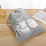  10 Túi Vải Đựng Giày Dây Rút Chống Bụi Du Lịch Size Lớn 44x32cm [GIAO HÀNG 2-10 NGÀY | SỈ TỪ 2 TRIỆU | CÓ THỂ IN LOGO] 