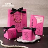  Miếng dán ngày lễ tình nhân gấu retro nướng hoa bao bì quà tặng nhãn dán trang trí 