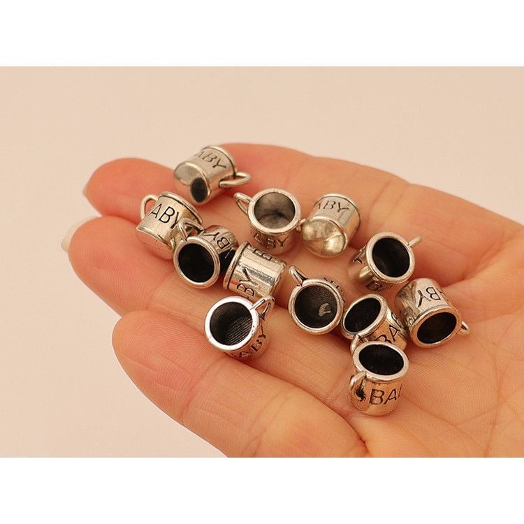  Bộ Ấm Trà Cốc Nước Hợp Kim Thu Nhỏ - Phụ Kiện Mô Hình Dollhouse Cổ Điển, Đạo Cụ Chụp Ảnh Nhà Búp Bê [GIAO HÀNG 2-10 NGÀY | SỈ TỪ 2 TRIỆU | CÓ THỂ IN LOGO] 