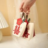  Hộp kẹo cưới sáng tạo mới hộp kẹo quà cưới hộp trống bán buôn 