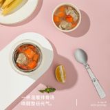  Cốc Giữ Nhiệt Hai Lớp Inox Chân Không Mạ Đồng Nấu Cháo [GIAO HÀNG 2-10 NGÀY | SỈ TỪ 2 TRIỆU | CÓ THỂ IN LOGO] 