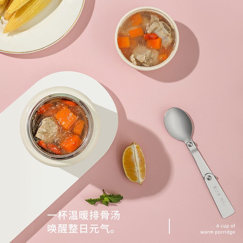 Cốc Giữ Nhiệt Hai Lớp Inox Chân Không Mạ Đồng Nấu Cháo [GIAO HÀNG 2-10 NGÀY | SỈ TỪ 2 TRIỆU | CÓ THỂ IN LOGO] 