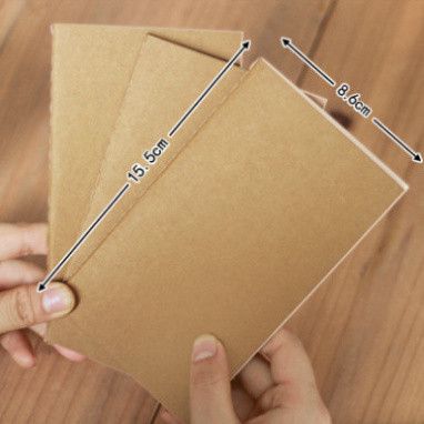  ```Đặt trước: Bộ 20 Cuốn Sách Mini Giấy Kraft Cổ Điển với Trang Trống``` 