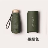  Ô Dù Gấp 5 Lần Nhỏ Gọn Kèm Túi - Dù Che Mưa, Chống Nắng UPF Cao, Siêu Nhẹ, Quà Tặng Doanh Nghiệp [GIAO HÀNG 2-10 NGÀY | SỈ TỪ 2 TRIỆU | CÓ THỂ IN LOGO] 