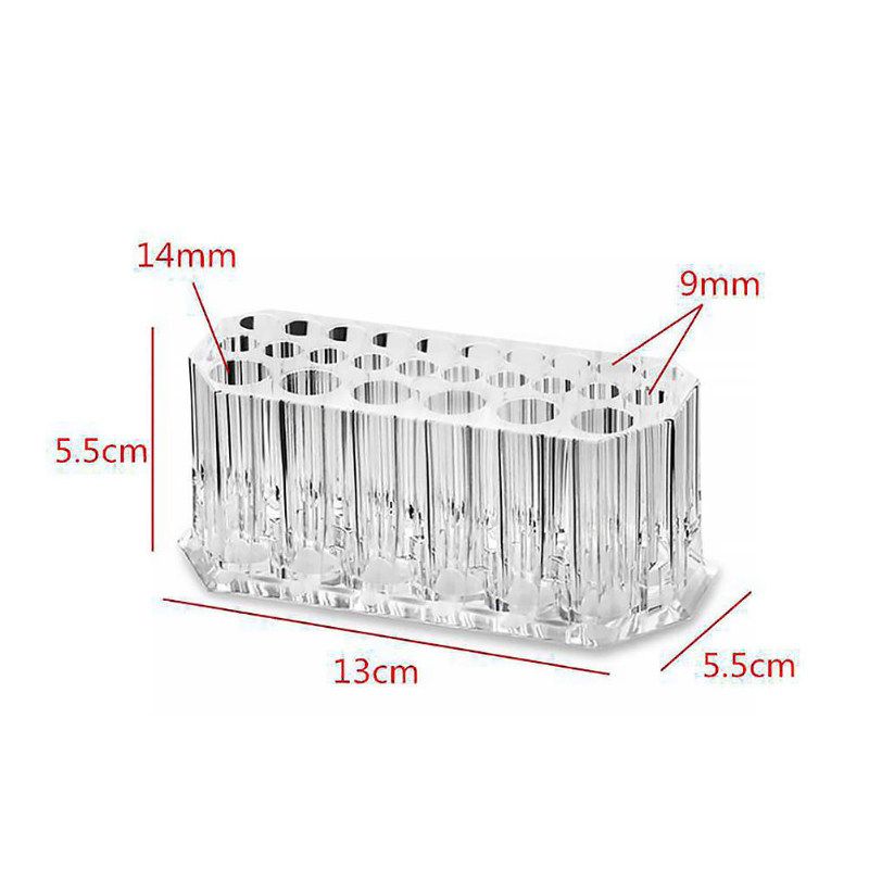  Hộp Đựng Bàn Chải Trang Điểm Acrylic Trong Suốt [GIAO HÀNG 2-10 NGÀY | SỈ TỪ 2 TRIỆU | CÓ THỂ IN LOGO] 