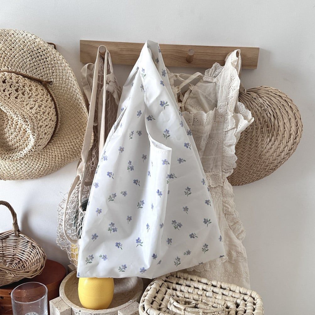  ```Túi Đựng Đồ Xách Tay Hình Hoa Trái Tim - Set 2 Túi Bảo Vệ Môi Trường``` 