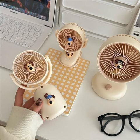  Quạt mini USB sạc điện cầm tay - Giải nhiệt lý tưởng cho sinh viên và văn phòng [GIAO HÀNG 2-10 NGÀY | SỈ TỪ 2 TRIỆU | CÓ THỂ IN LOGO] 