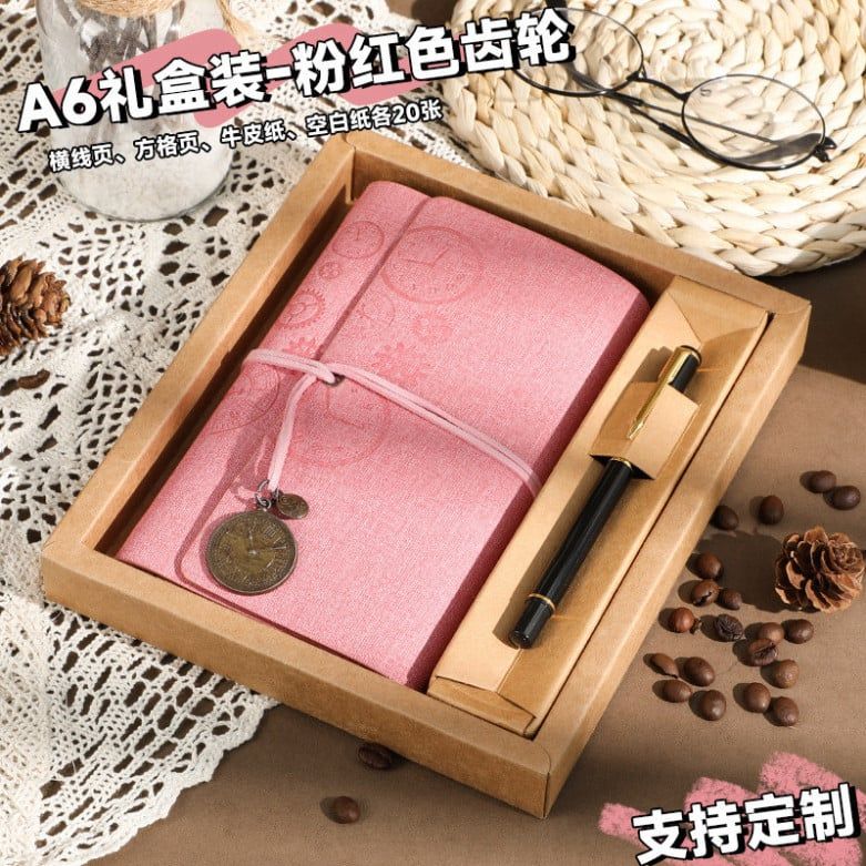  ```(ĐẶT TRƯỚC) Sổ Tay Du Lịch Da Tùy Chỉnh - Sổ Nhật Ký Trang Rời Bán Sỉ``` 