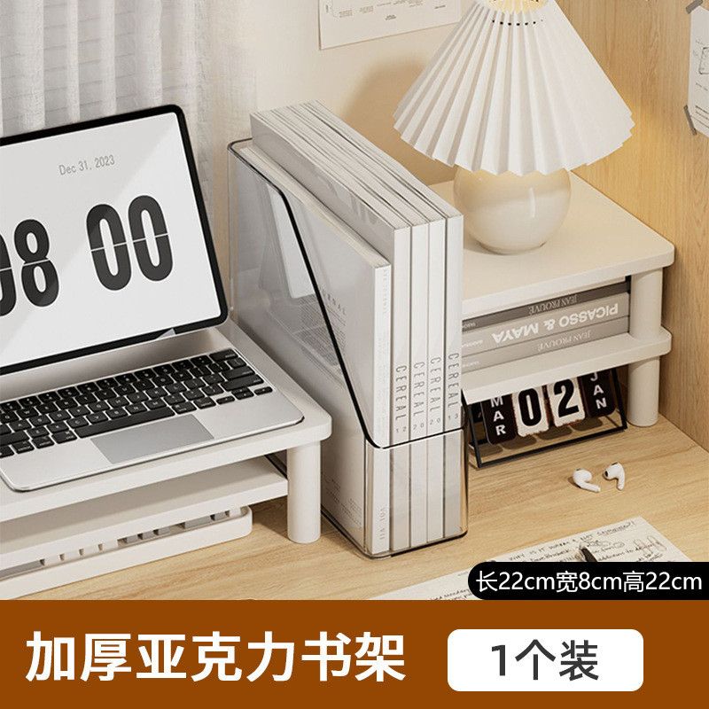  Giá Đựng Tài Liệu Acrylic Trong Suốt - Kệ Để Sách Để Bàn, Giá Đỡ Sách Cố Định, Văn Phòng Phẩm Cao Cấp [GIAO HÀNG 2-10 NGÀY | SỈ TỪ 2 TRIỆU | CÓ THỂ IN LOGO] 