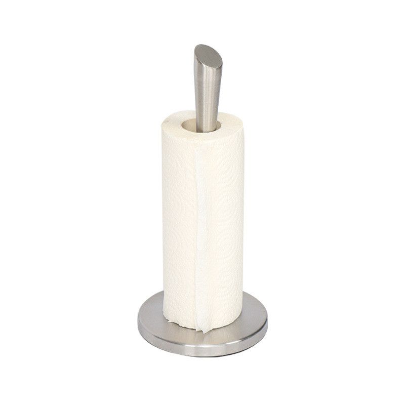  Giá Đỡ Giấy Vệ Sinh Bằng Thép Không Gỉ Màu Bạc - Trụ Đựng Giấy Cuộn Đứng, Phụ Kiện Phòng Tắm, Nhà Bếp, Bán Buôn [GIAO HÀNG 2-10 NGÀY | SỈ TỪ 2 TRIỆU | CÓ THỂ IN LOGO] 