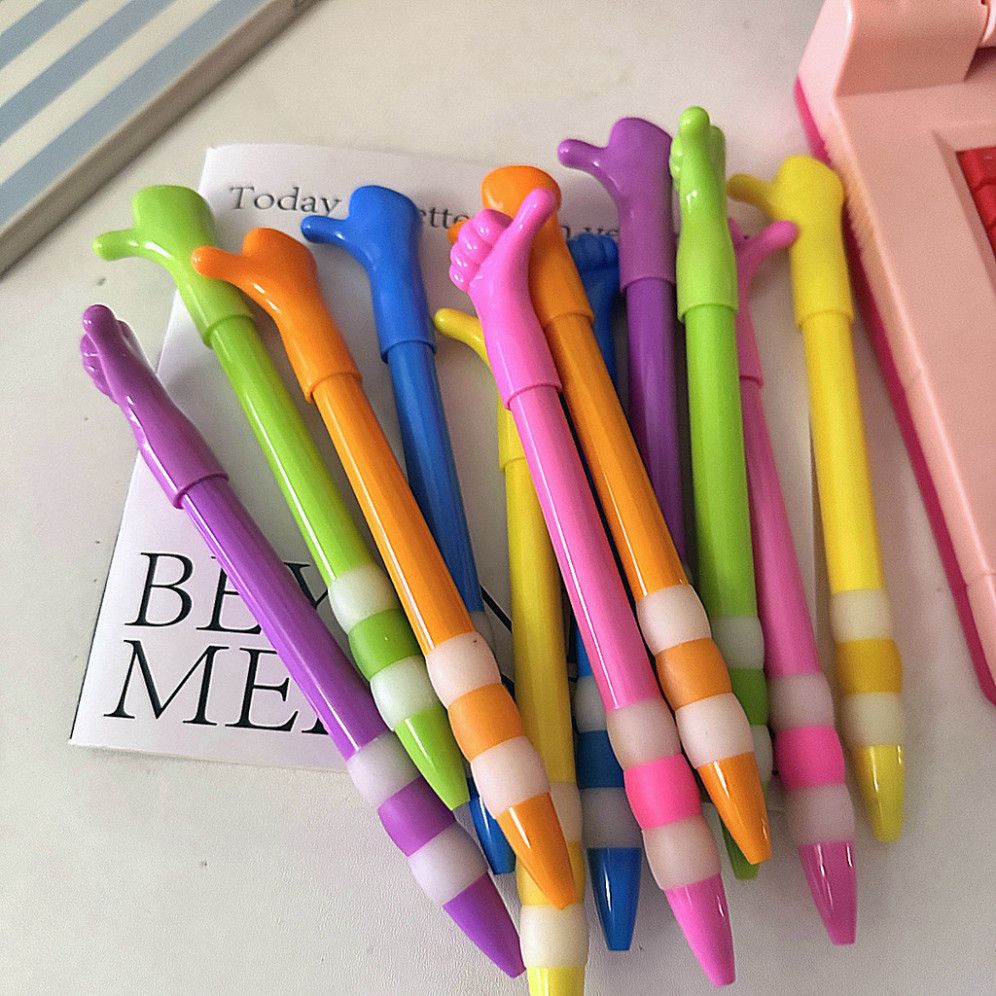  Đặt hàng ngay: Bộ 10 Bút Bi Ngón Tay Cái Chất Lượng, Tiện Dụng Cho Văn Phòng 