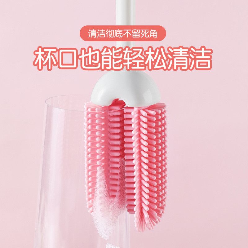  Bàn Chải Bình Sữa Silicon Chuyên Dụng Rửa Bình Gia Dụng [GIAO HÀNG 2-10 NGÀY | SỈ TỪ 2 TRIỆU | CÓ THỂ IN LOGO] 