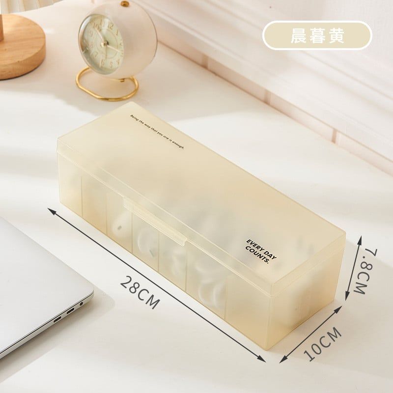  Hộp Đựng Dây Cáp Sạc PP Nhiều Màu Sắp Xếp Dây Điện Gọn Gàng [GIAO HÀNG 2-10 NGÀY | SỈ TỪ 2 TRIỆU | CÓ THỂ IN LOGO] 