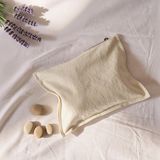  Túi Cầm Tay Vải Cotton Lanh Hình Vuông - Túi Đựng Tiền Lẻ Dung Tích Lớn, Phong Cách Cổ Điển, Đơn Giản [GIAO HÀNG 2-10 NGÀY | SỈ TỪ 2 TRIỆU | CÓ THỂ IN LOGO] 