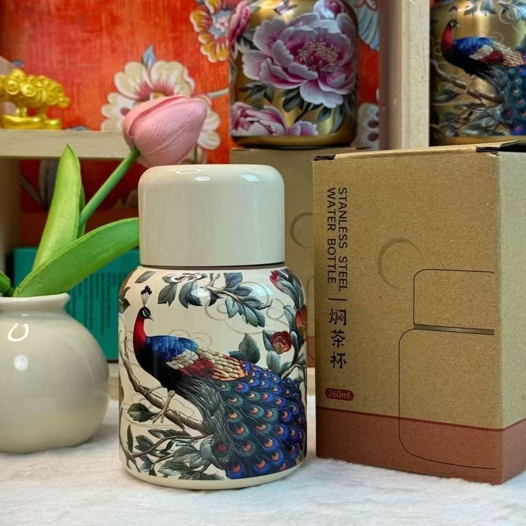  Cốc ủ trà phong cách Trung Hoa, bình trà giữ nhiệt cao cấp 