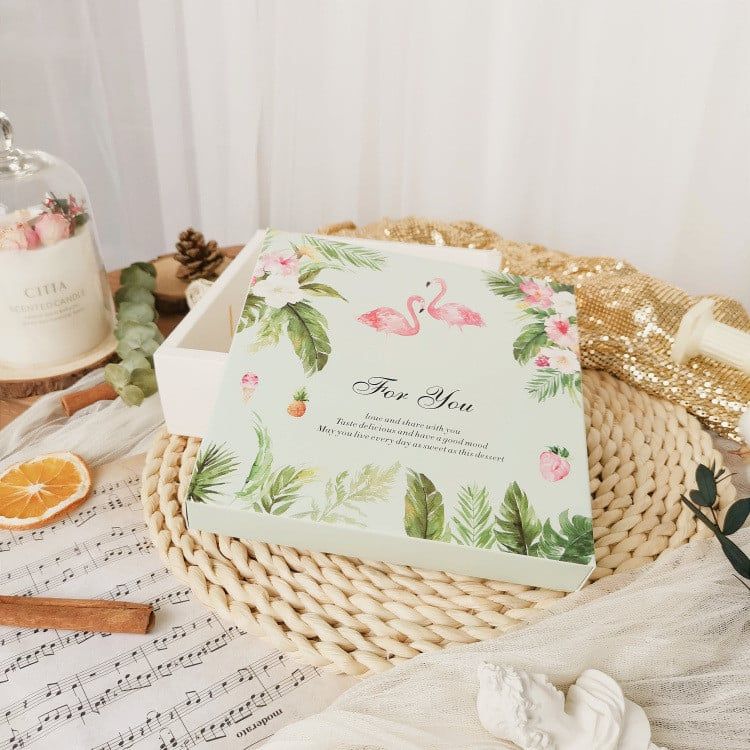  Hộp quà tặng làm bánh trà hoa bánh ngọt lễ hội 