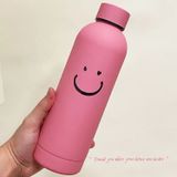  Bình Giữ Nhiệt Inox Màu Pastel Hình Mặt Cười - Cốc Nước Cầm Tay Dung Tích Lớn, Phong Cách Tối Giản, Nhẹ Gọn [GIAO HÀNG 2-10 NGÀY | SỈ TỪ 2 TRIỆU | CÓ THỂ IN LOGO] 