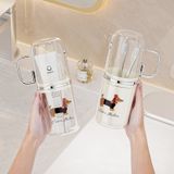  Bộ Cốc Súc Miệng Du Lịch 3 Trong 1 Bằng Nhựa - Hộp Đựng Bàn Chải Đánh Răng + Cốc Cầm Tay Phong Cách Sang Trọng [GIAO HÀNG 2-10 NGÀY | SỈ TỪ 2 TRIỆU | CÓ THỂ IN LOGO] 