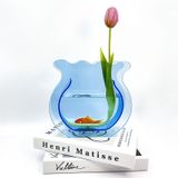  Bể Cá Để Bàn Acrylic Trong Suốt Hình Đuôi Cá Cho Cá Betta [GIAO HÀNG 2-10 NGÀY | SỈ TỪ 2 TRIỆU | CÓ THỂ IN LOGO] 