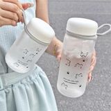  Cốc nước nữ tính thiết kế đơn giản, cốc uống nước tiện lợi 