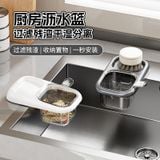  Giỏ Lọc Rác Bồn Rửa Bằng Nhựa Có Đế Hút - Rổ Thoát Nước Đa Năng Không Khoan Lỗ, Kệ Lọc Rau Củ Nhà Bếp [GIAO HÀNG 2-10 NGÀY | SỈ TỪ 2 TRIỆU | CÓ THỂ IN LOGO] 