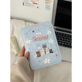  Gương Gấp Da PU HD - Phụ Kiện Trang Điểm Đẳng Cấp Dành Cho Học Sinh, Để Bàn Thông Minh 