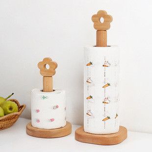 Giá Đựng Khăn Giấy Nhà Bếp Bằng Gỗ Dẻ Gai - Đế Lót Cốc, Kệ Đựng Đồ Dùng, Đũa, Phụ Kiện Bồn Rửa Đa Năng [GIAO HÀNG 2-10 NGÀY | SỈ TỪ 2 TRIỆU | CÓ THỂ IN LOGO] 